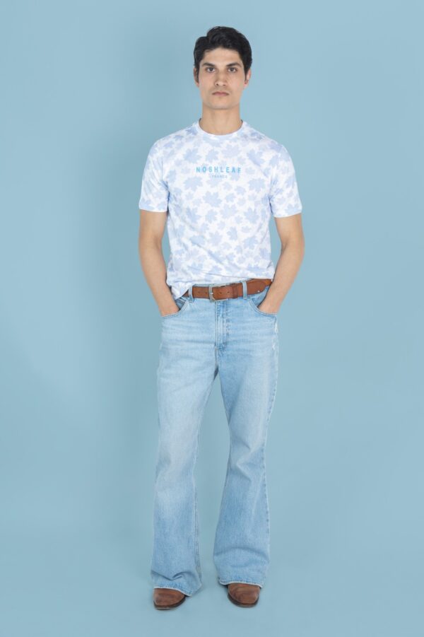 California Leaf Graphic Crop Top